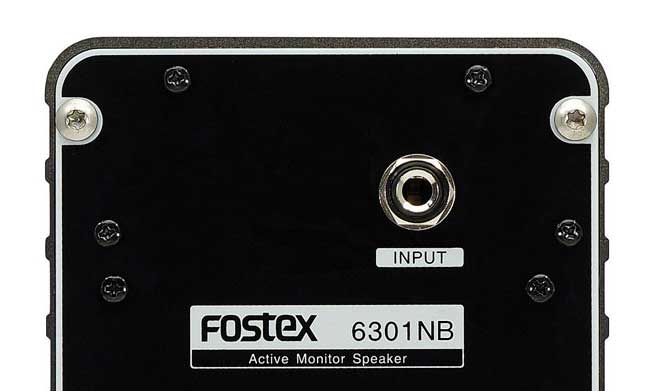 Fostex 6301B aktive Monitore Lautsprecher  6,3mm Klinkeneingang 